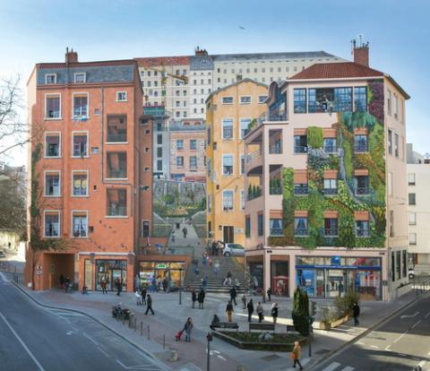 Photo: Le Mur des Canuts © ONLYLYON Tourisme et Congrès Photo: Le Mur des Canuts © ONLYLYON Tourisme et Congrès