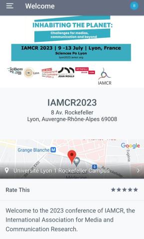 IAMCR2023 app IAMCR2023 app