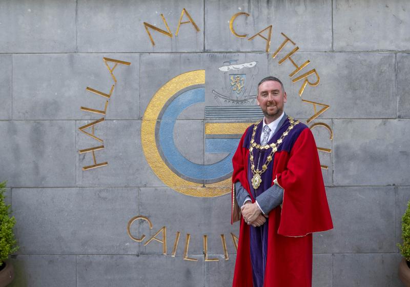 The Mayor of Galway, Councillor Mike Cubbard